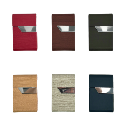 Case metal cc0125 sml cork wood 7s at Aussie Smokes