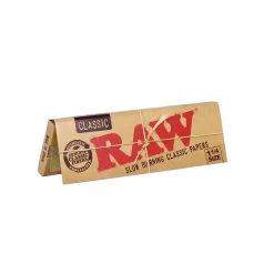 Raw classic 1 1 4 size 50 leaves at Aussie Smokes