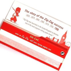Zig zag red papers 50 leaves at Aussie Smokes